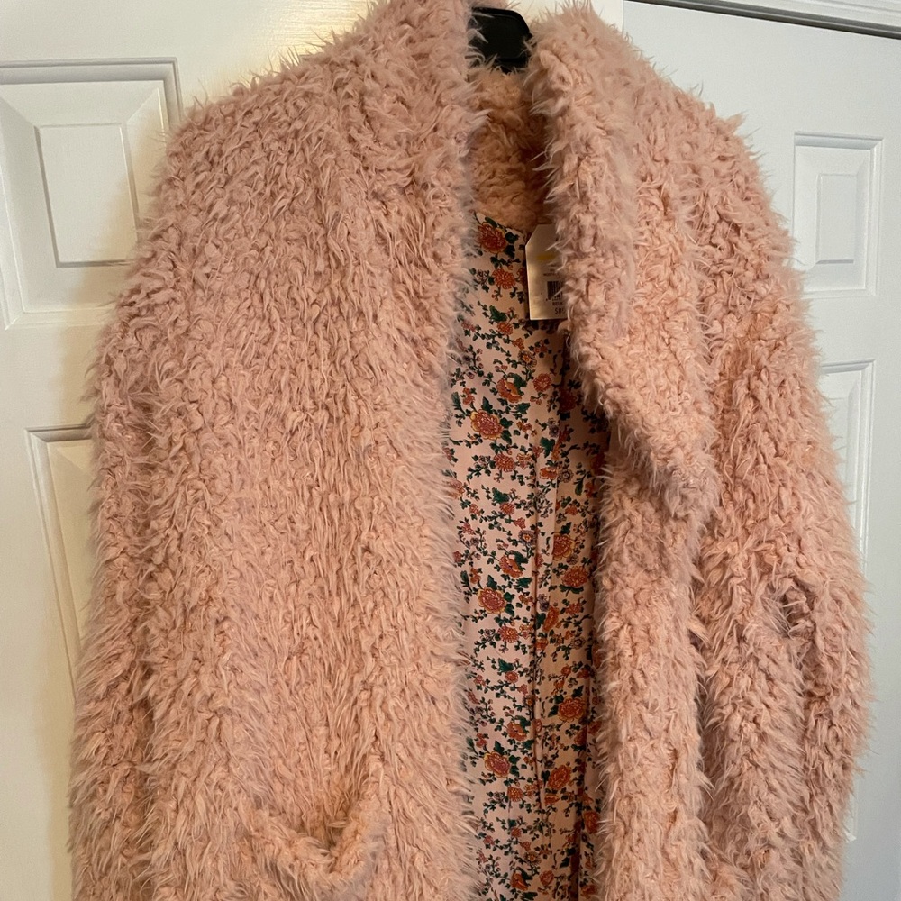 Wonderly curvy rose smoke coat 3x nwt